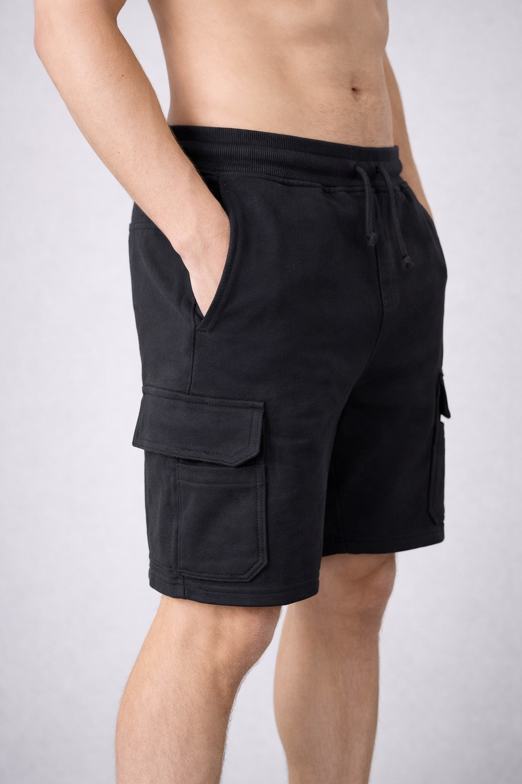 BERM. CARGO MOLETON NEGRO WOLFKING