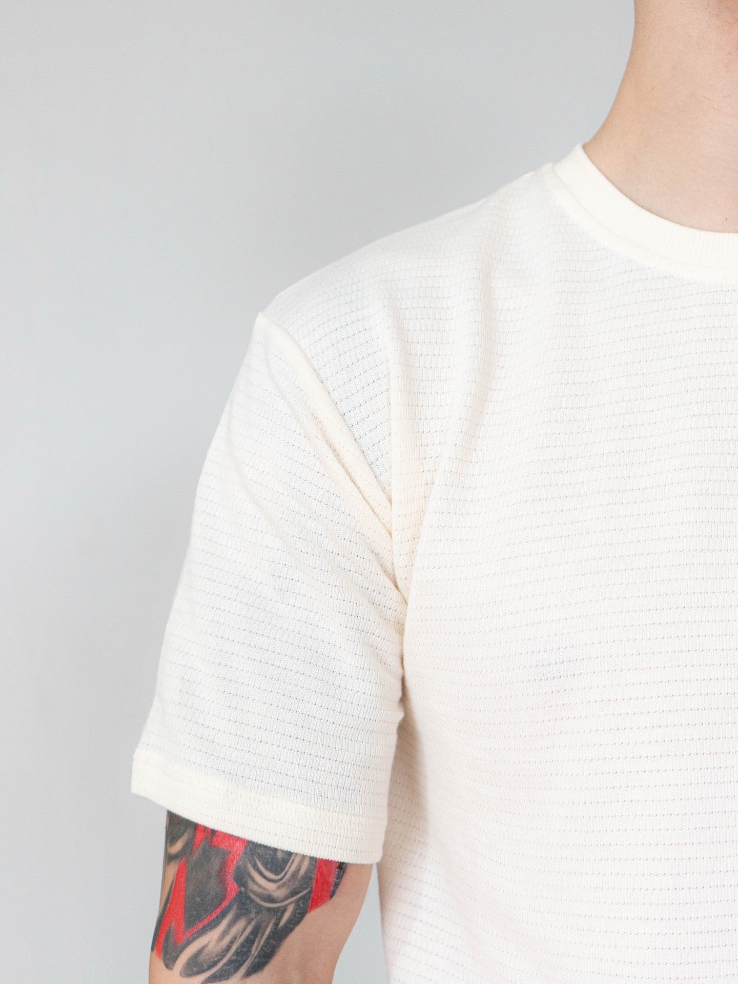 SEMI-OVERSIZE WAFFLE WOLFKING MARFIL