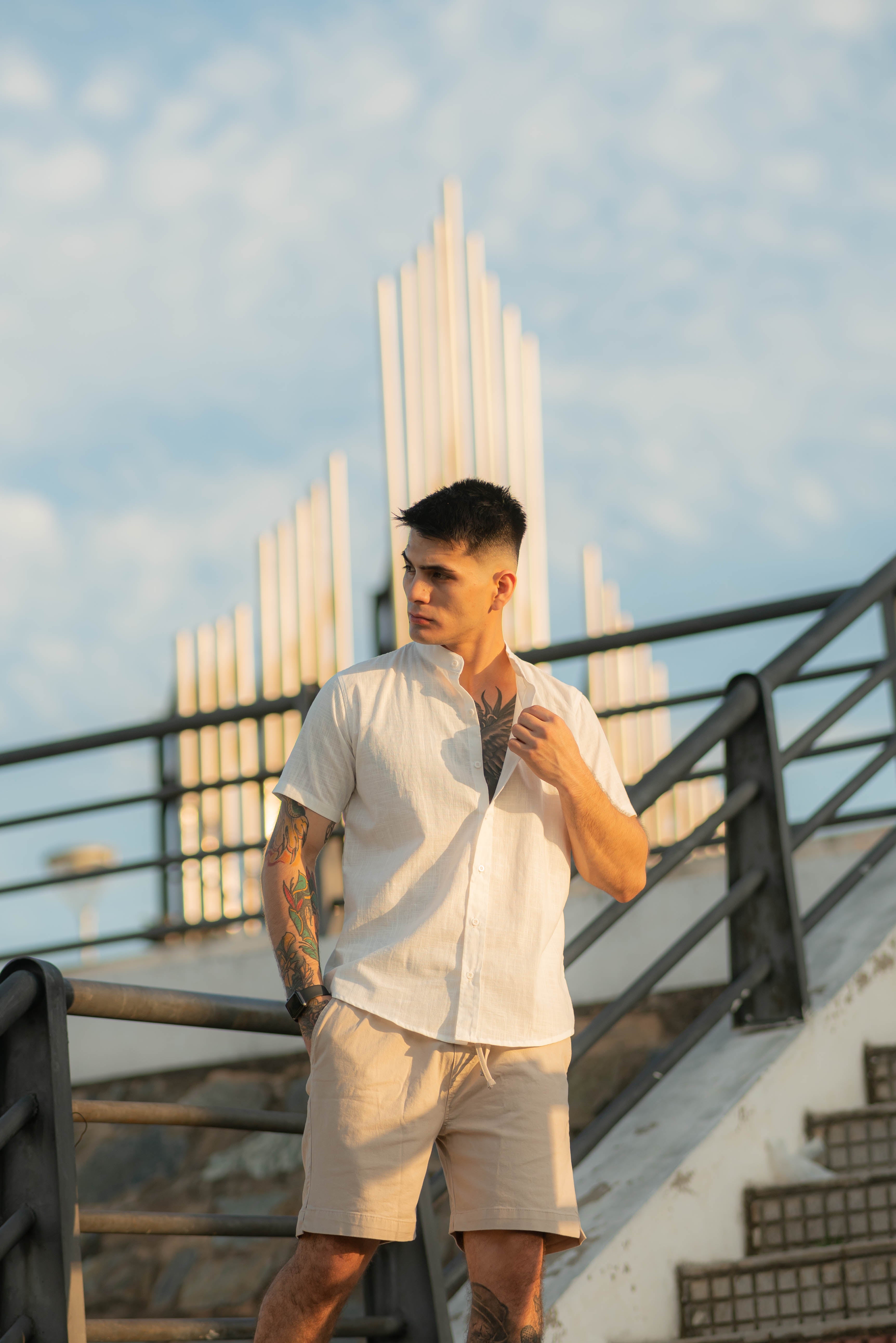 CAMISA WOLFKING CUELLO MAO