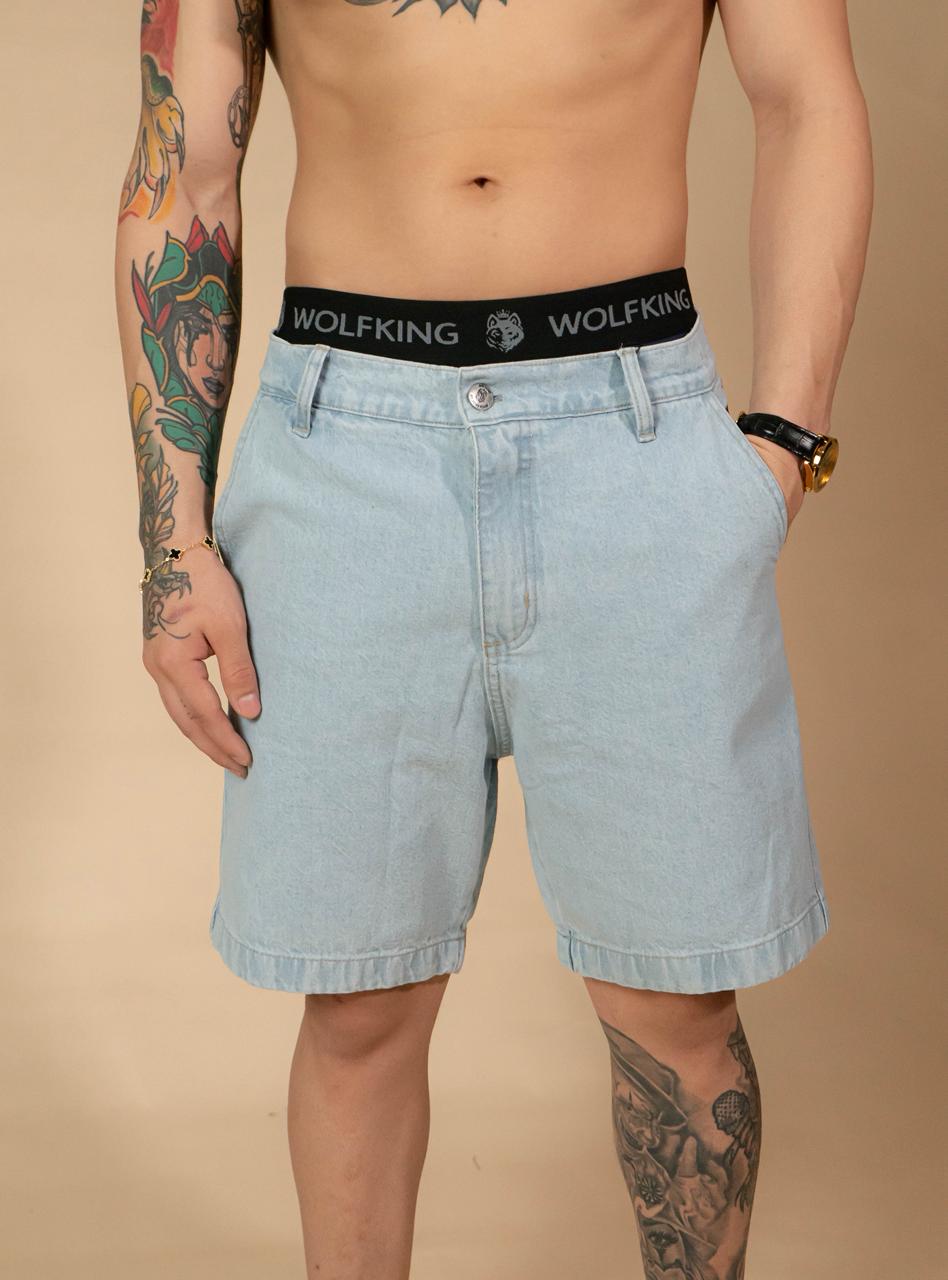 BERM. JEANS MOM SKY BLUE WOLFKING