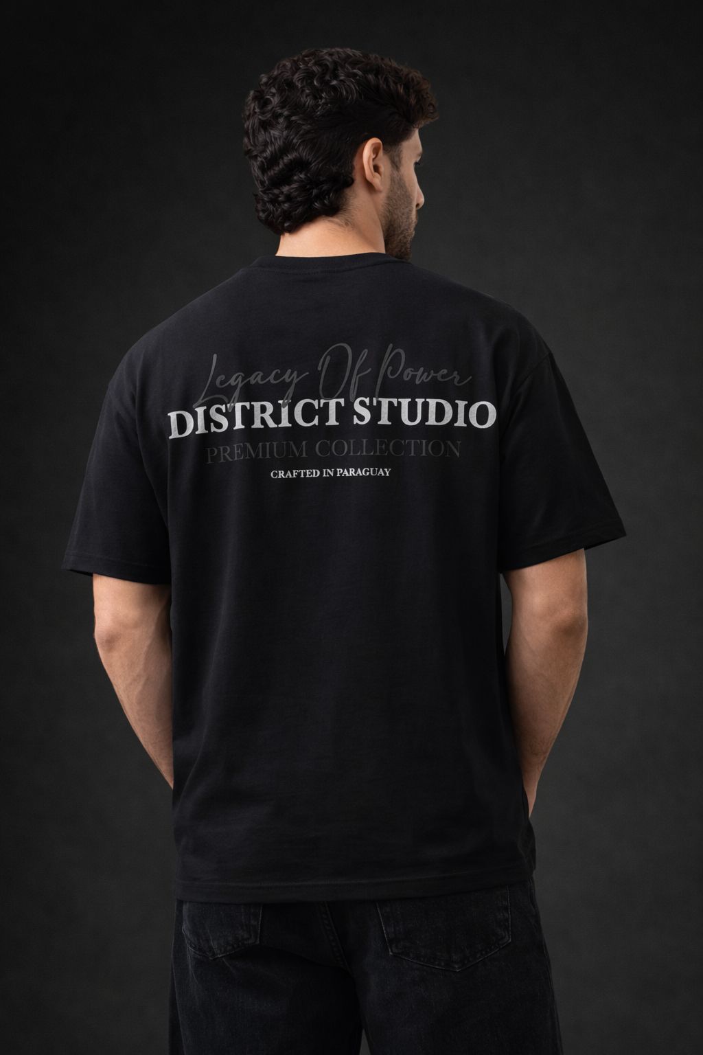 OVERSIZE DISTRICT BLACK HIGH GLOW