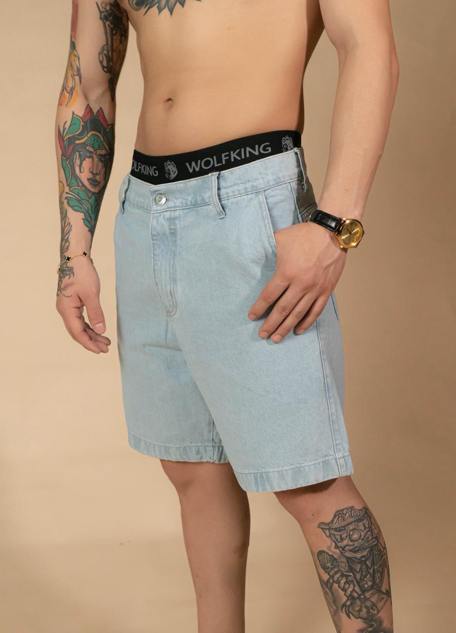 BERM. JEANS MOM SKY BLUE WOLFKING